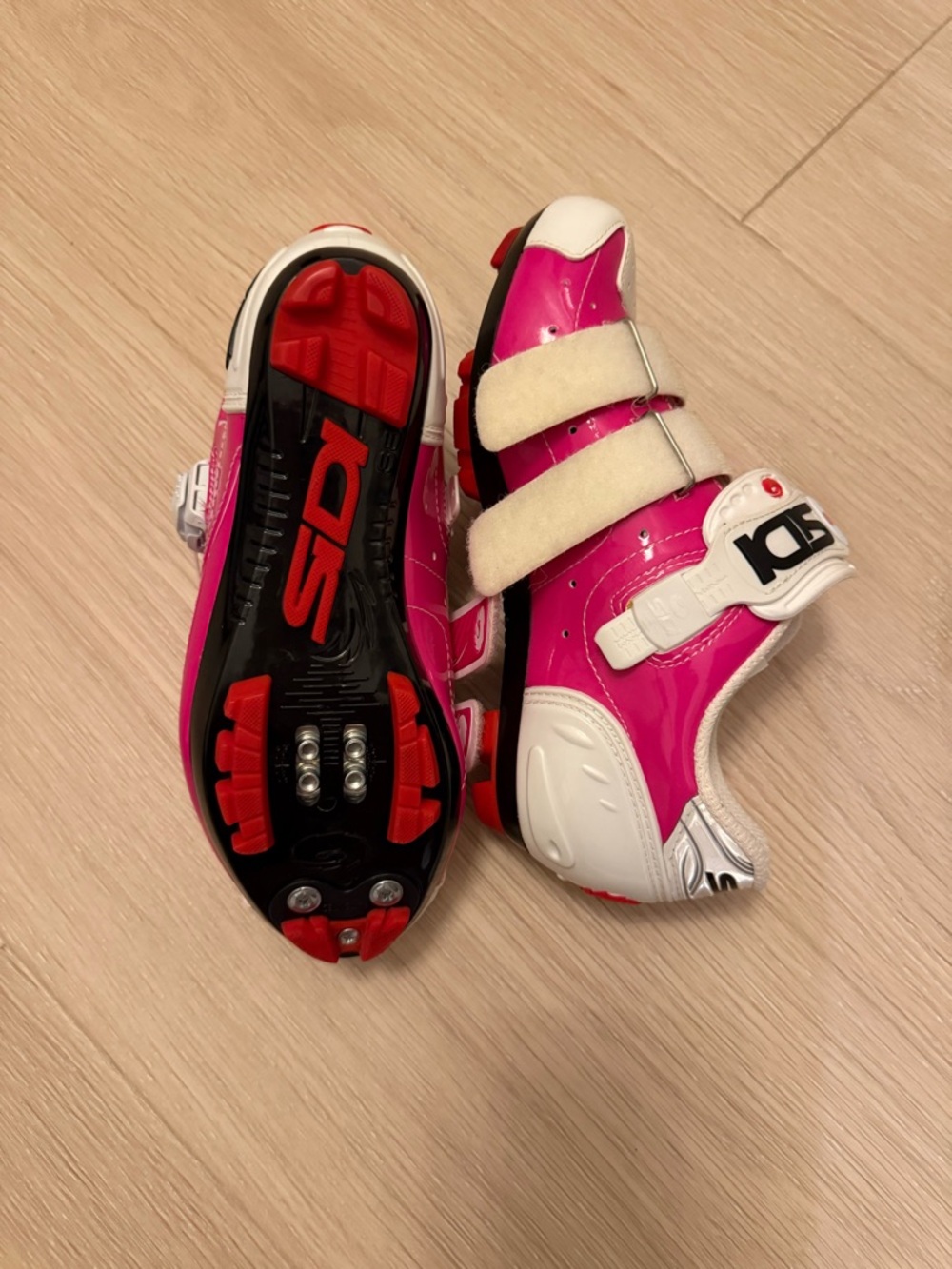 Sidi Women's Athletic Cycling Shoes - White & Pink - Picture 4 of 8